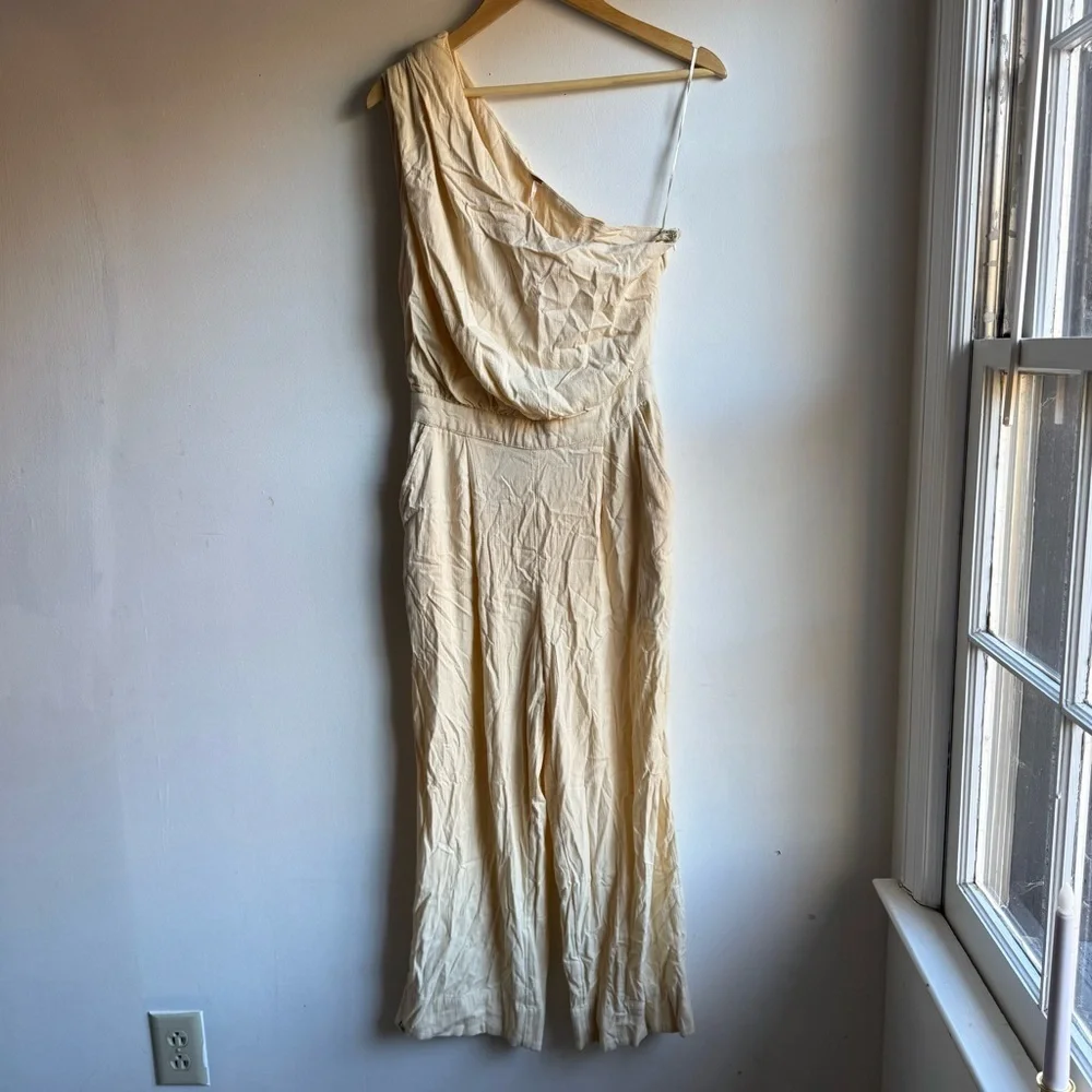 NWT Free people Avery Jumpsuit in washed out